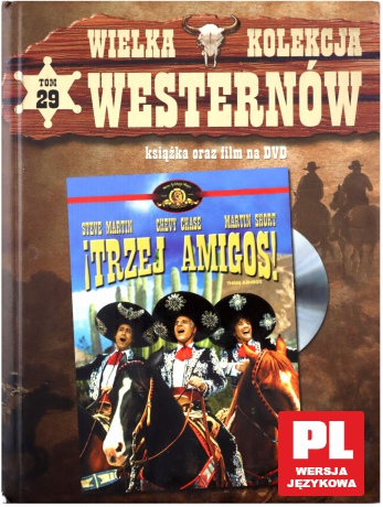 Wielka Kolekcja Westernów 29: Trzej amigos (booklet) [DVD]
