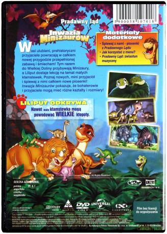 Pradawny ląd 11. Inwazja Minizaurów [DVD]