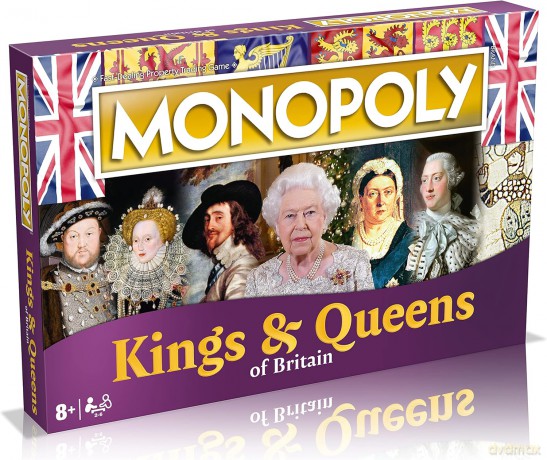Kings And Queens of Britain Monopoly