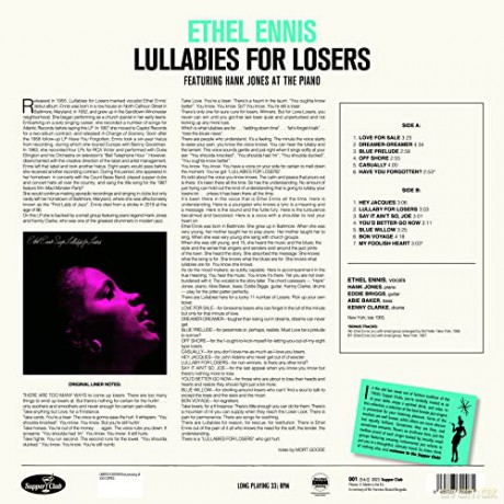 Ethel Ennis: Lullabies For Losers (+2 Bonus Tracks) (Limited) [Winyl]