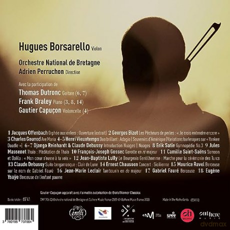 Hugues Borsarello & Orchestre National De Bretagne & Adrien Perruchon & Frank Braley & Gautier Capucon & Thomas Dutronc: Miniatures [CD]