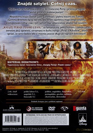 Książę Persji. Piaski czasu (Slim) [DVD]