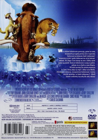 Epoka lodowcowa 2: Odwilż (Slim) [DVD]