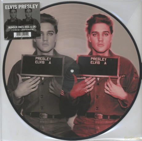 Elvis Presley: Number Ones USA And UK (Picture) [Winyl]