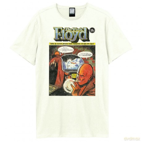 Pink Floyd: Pink Floyd Official Music Programme Amplified Vintage White Medium T Shirt
