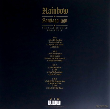 Rainbow: Santiago 1996 (Clear) [2xWinyl]