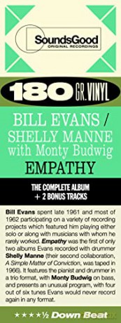 Bill Evans: Shelly Manne With Monty Budwig - Empathy (Limited) (+2 Bonus Tracks) [Winyl]