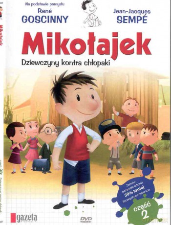 Mikołajek 2 - Dziewczyny Kontra Chłopaki (Slim) [DVD]