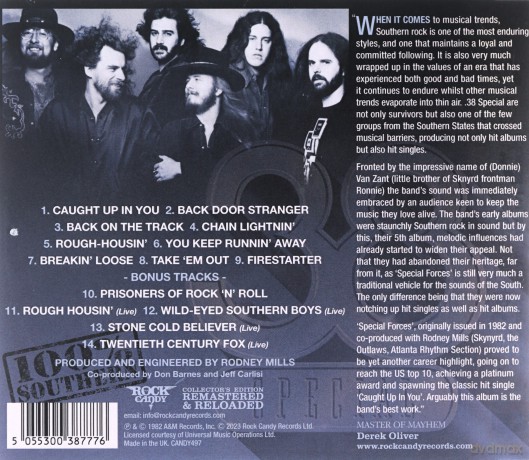38 Special: Special Forces [CD]
