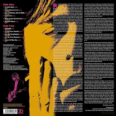 Dave Edmunds: Tracks On Wax 4 (Yellow) [Winyl]