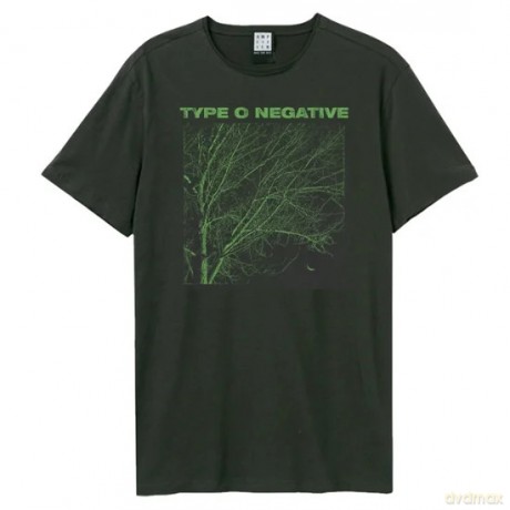 Type O Negative: Type O Negative Green Tree Amplified Vintage Charcoal X Large T Shirt