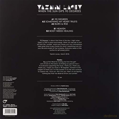 Yazmin Lacey: When The Sun Dips 90 Degrees [Winyl]