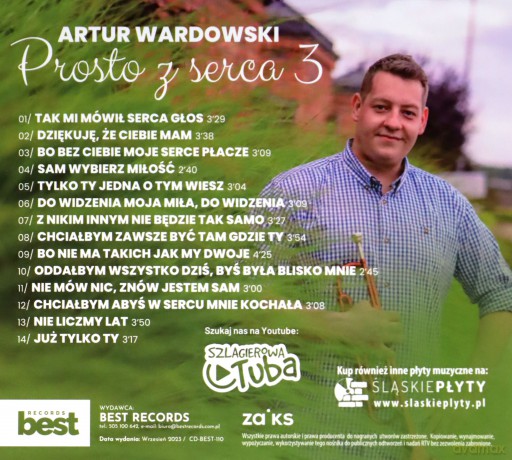 Artur Wardowski: Prosto z serca 3 [CD]