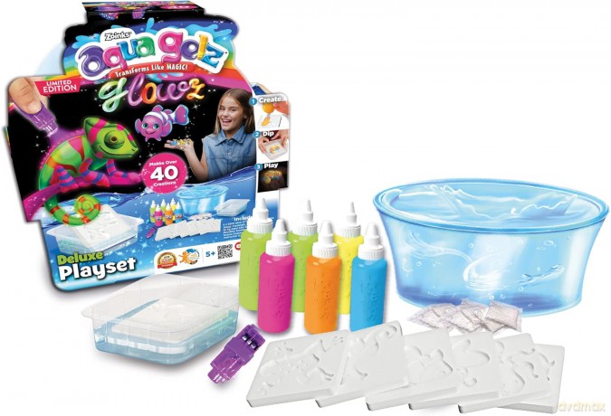 Aqua Gelz Zestaw Deluxe Świecący w ciemnościach