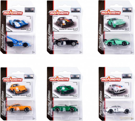 Pojazd Majorette Porsche Premium Cars 6 rodzajów mix