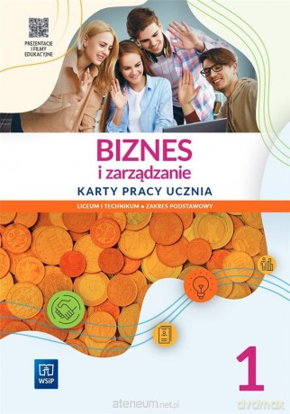 Biznes i zarządzanie LO 1 Karty pracy zakres podstawowy [KSIĄŻKA]