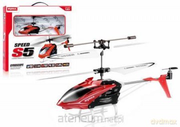 Helikopter R/C S5 czerwony