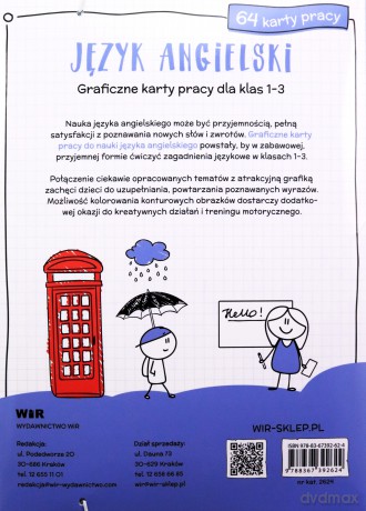 Język angielski. Graficzne KP dla klas 1-3 - Danka Gierczak [KSIĄŻKA]