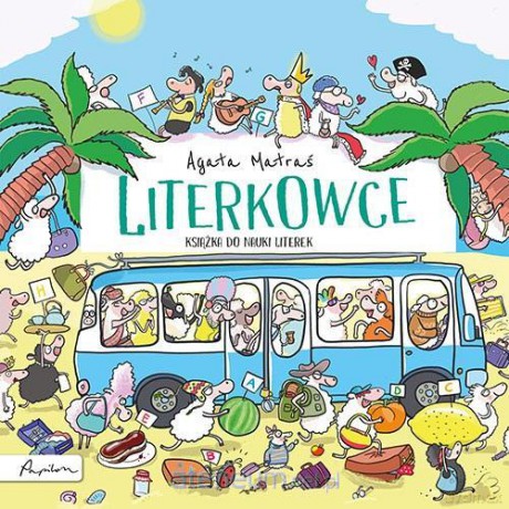 Literkowce (książka do nauki literek) - Agata Matraś [KSIĄŻKA]