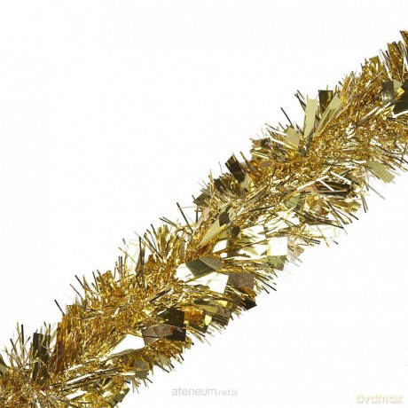 Łańcuch z grubym włosem złoty 200cm