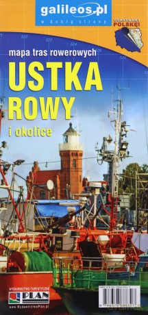 Mapa - Ustka, Rowy i okolice 1:10 000