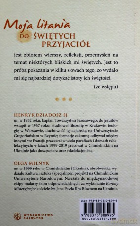Moja litania do świętych przyjaciół - Henryk Dziadosz SJ [KSIĄŻKA]