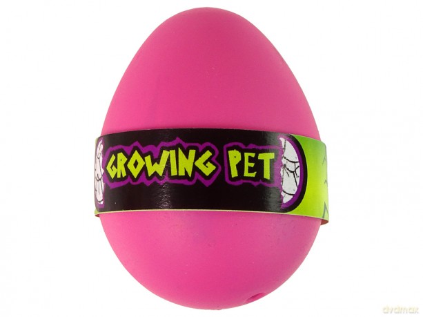 Rosnące jajo flaming 6cm różowe