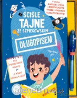 Sekretnik dla chłopców ze szpiegowskim długopisem [KSIĄŻKA]