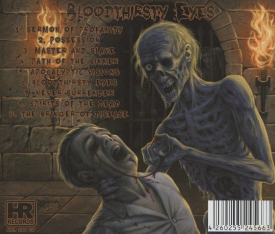 Witchburner: Bloodthirsty Eyes [CD]