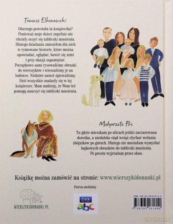 Tabliczka mnożenia w wierszykach - Tomasz Elbanowski, Małgorzata Flis [KSIĄŻKA]