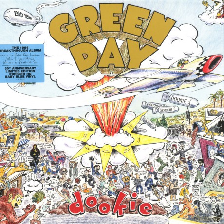 Green Day: Dookie (30th Anniversary) (Blue) [Winyl]