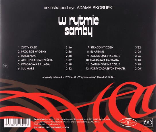 Adam Skorupki Orkiestra: W Rytmie Samby [CD]