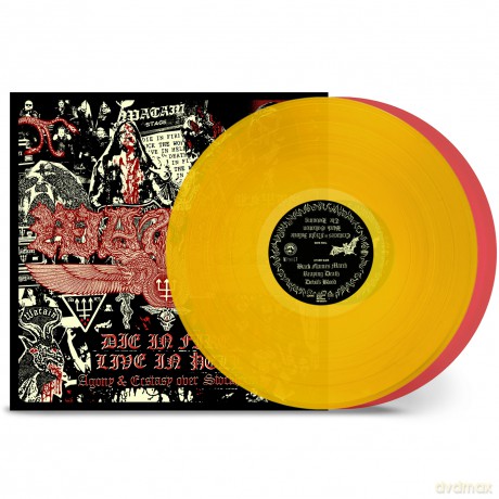 Watain: Die in Fire - Live in Hell (Yellow Red) [2xWinyl]