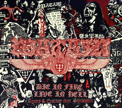 Watain: Die in Fire - Live in Hell [CD]