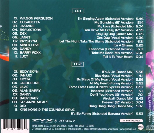 ZYX Eurobeat Collection Vol.4 [2CD]