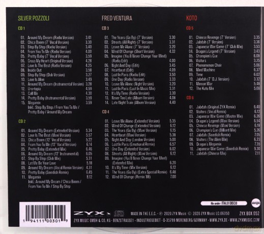 ZYX Italo Disco Box [6CD]