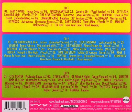ZYX Italo Disco Collection 31 [CD]