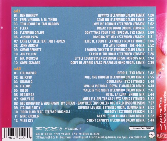 ZYX Italo Disco New Generation 19 [2CD]