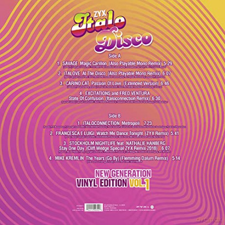 ZYX Italo Disco New Generation: Vinyl Edit.T1 [Winyl]