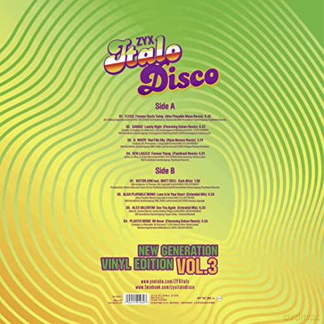 ZYX Italo Disco New Generation: Vinyl Edit.T3 [Winyl]