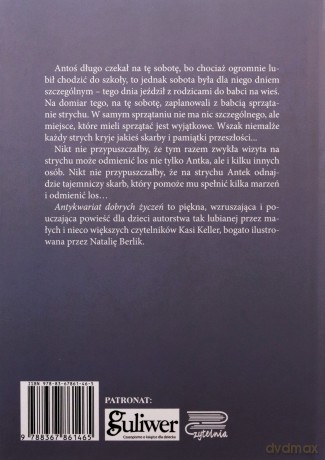 Antykwariat dobrych życzeń - Katarzyna Keller [KSIĄŻKA]