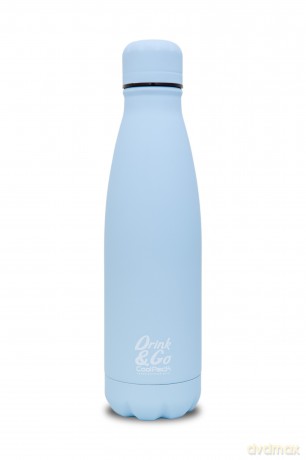 Bidon metalowy 500ml Coolpack termo bottle pastel powder blue