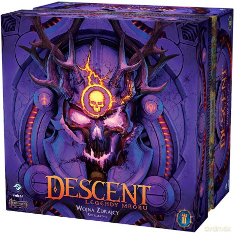 Descent Legendy Mroku Wojna Zdrajcy dodatek [GRA]