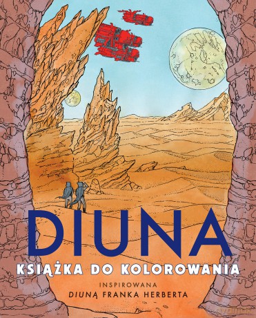 Diuna. Książka do kolorowania - Frank Herbert, Tomislav Tomic [KSIĄŻKA]