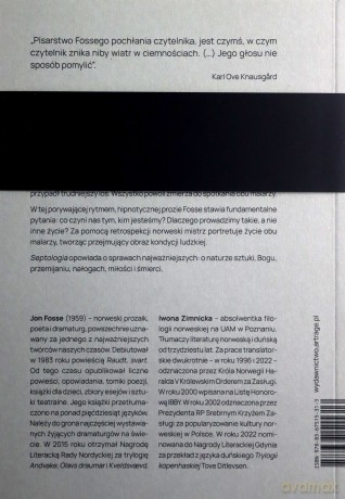 Drugie imię. Septologia 1-2 - Jon Fosse [KSIĄŻKA]