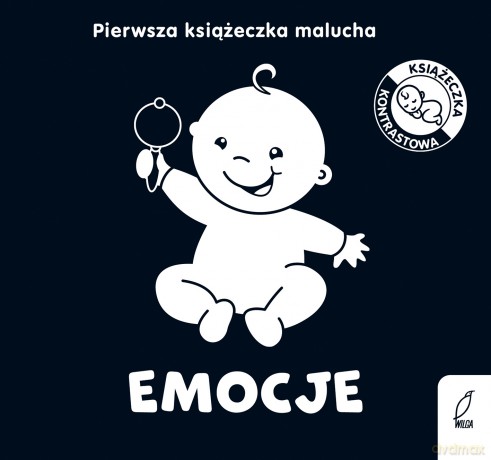 Emocje. Pierwsza książeczka malucha. Książeczki kontrastowe [KSIĄŻKA]