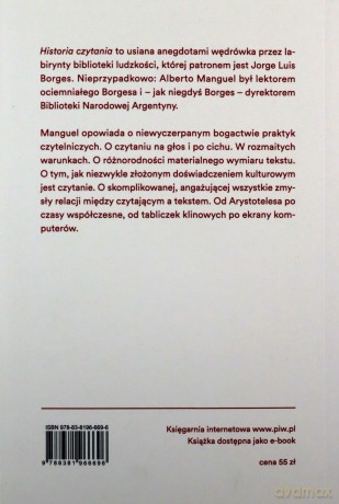 Historia czytania - Alberto Manguel [KSIĄŻKA]