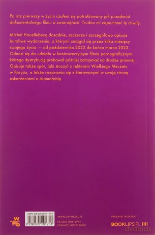 Kilka miesięcy mojego życia. październik 2022 - marzec 2023 - Michel Houellebecq [KSIĄŻKA]