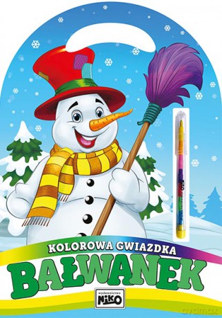 Kolorowa gwiazdka Bałwanek - Krzysztof Kopeć, Artur Rajch