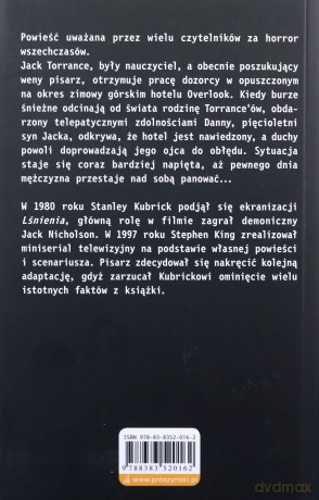 Lśnienie wyd. specjalne - Stephen King [KSIĄŻKA]